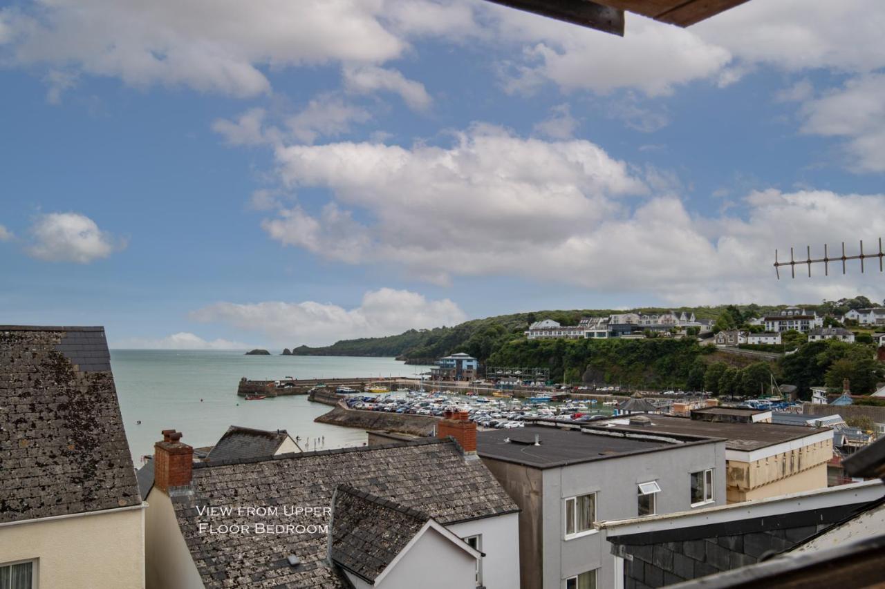 Ivydene - Beautiful Cottage, Stone Throw From Beach, Wonderful Sea Views Saundersfoot Esterno foto